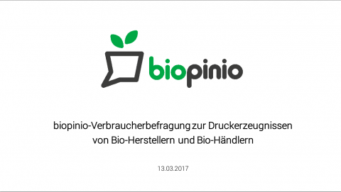 biopinio studie druckerzeugnisse marktforschung mobil