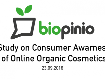 Study on Consumer Awareness of Online Organic Cosmetics
