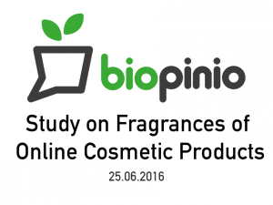 Study on Organic Cosmetic Fragrances