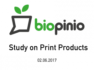 Study on Print Products